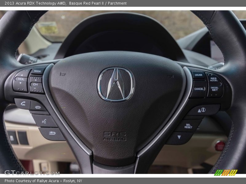 Basque Red Pearl II / Parchment 2013 Acura RDX Technology AWD