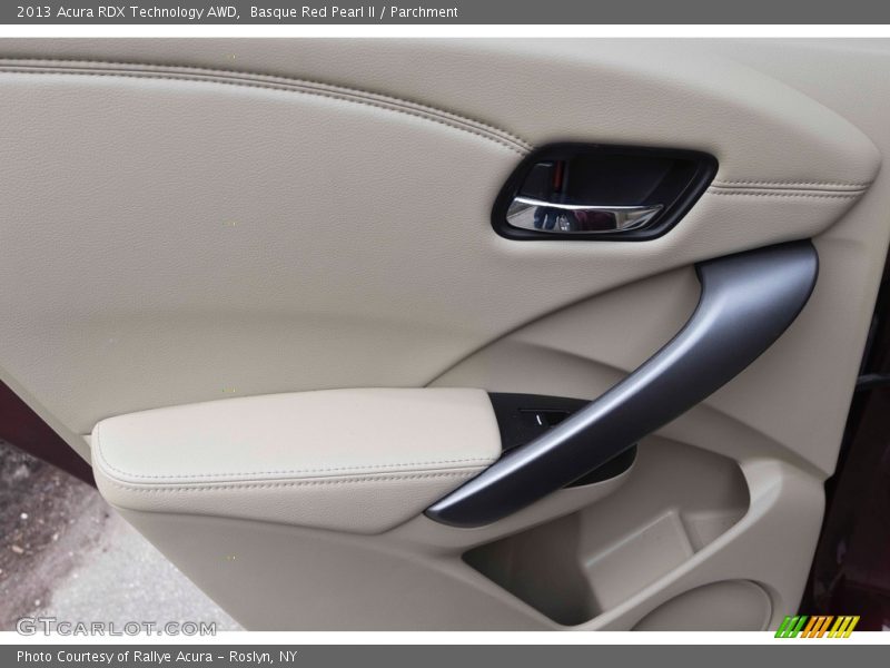 Basque Red Pearl II / Parchment 2013 Acura RDX Technology AWD