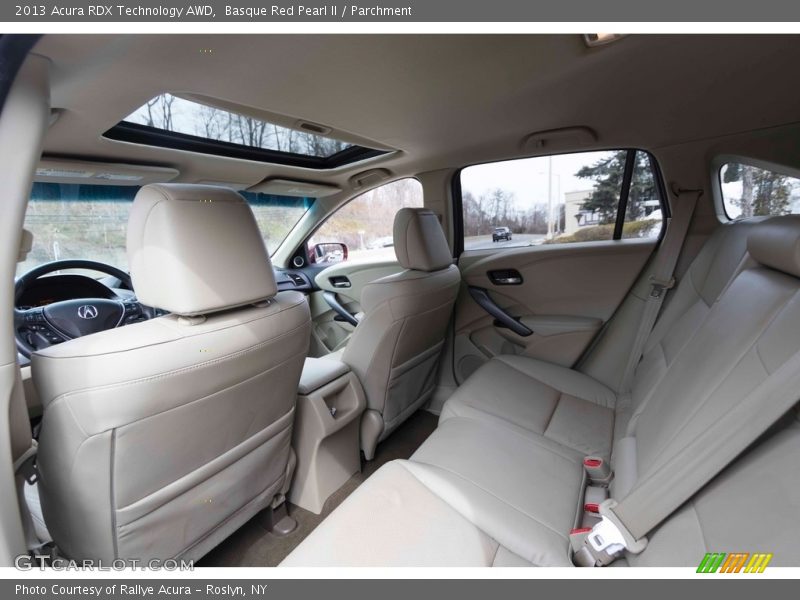 Basque Red Pearl II / Parchment 2013 Acura RDX Technology AWD