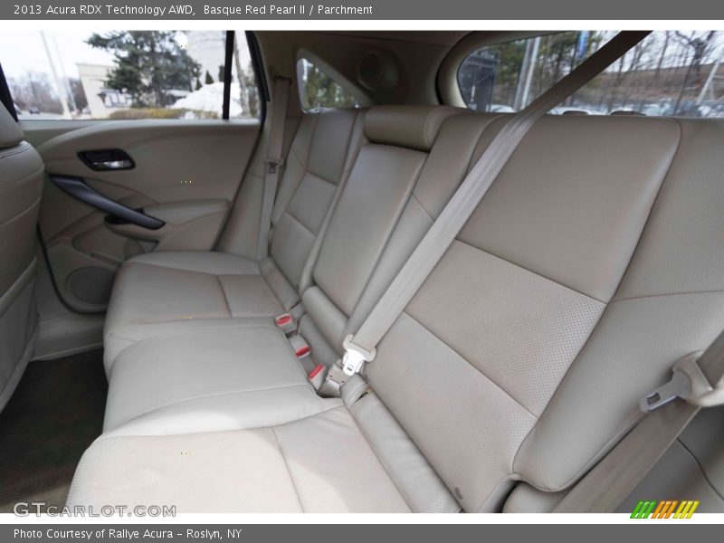 Basque Red Pearl II / Parchment 2013 Acura RDX Technology AWD