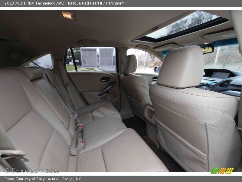 Basque Red Pearl II / Parchment 2013 Acura RDX Technology AWD
