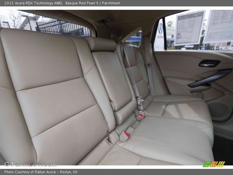 Basque Red Pearl II / Parchment 2013 Acura RDX Technology AWD