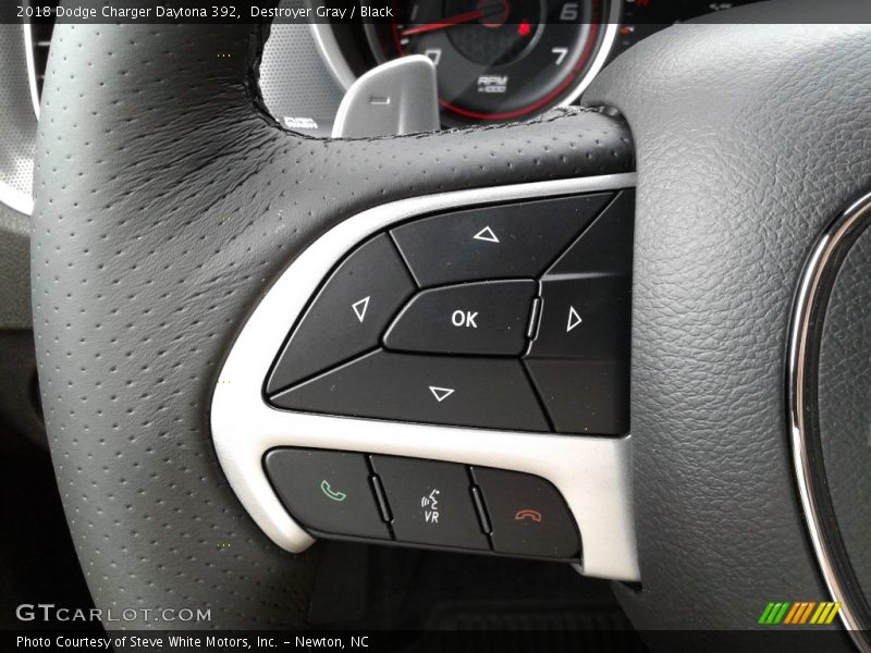 Destroyer Gray / Black 2018 Dodge Charger Daytona 392