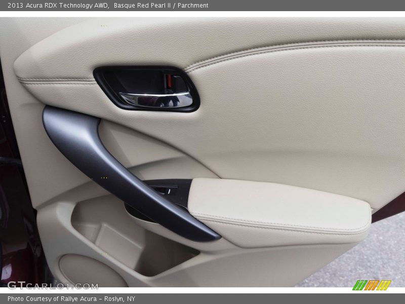Basque Red Pearl II / Parchment 2013 Acura RDX Technology AWD