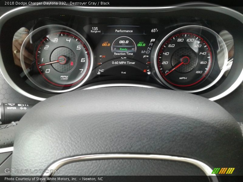 Destroyer Gray / Black 2018 Dodge Charger Daytona 392