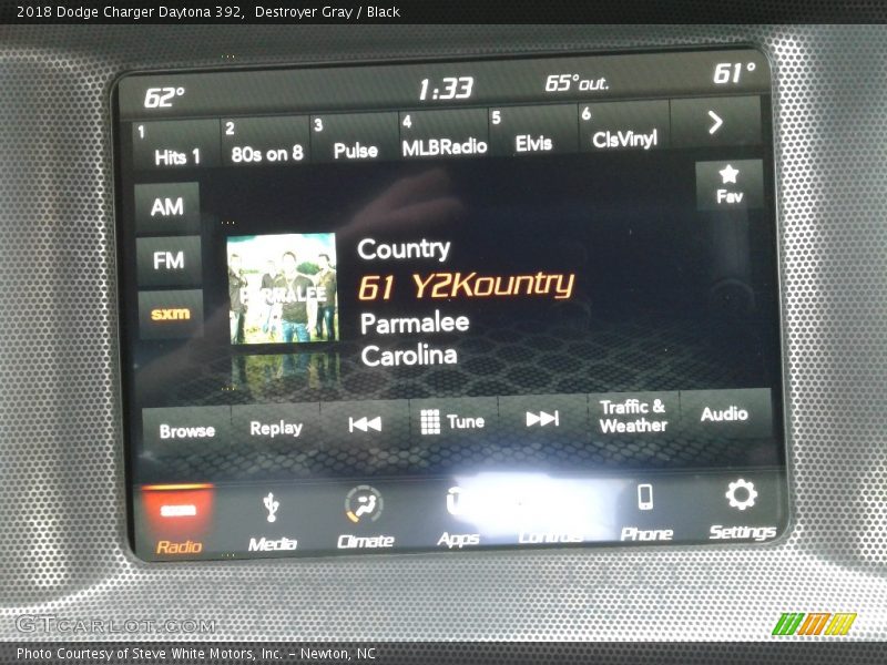 Destroyer Gray / Black 2018 Dodge Charger Daytona 392