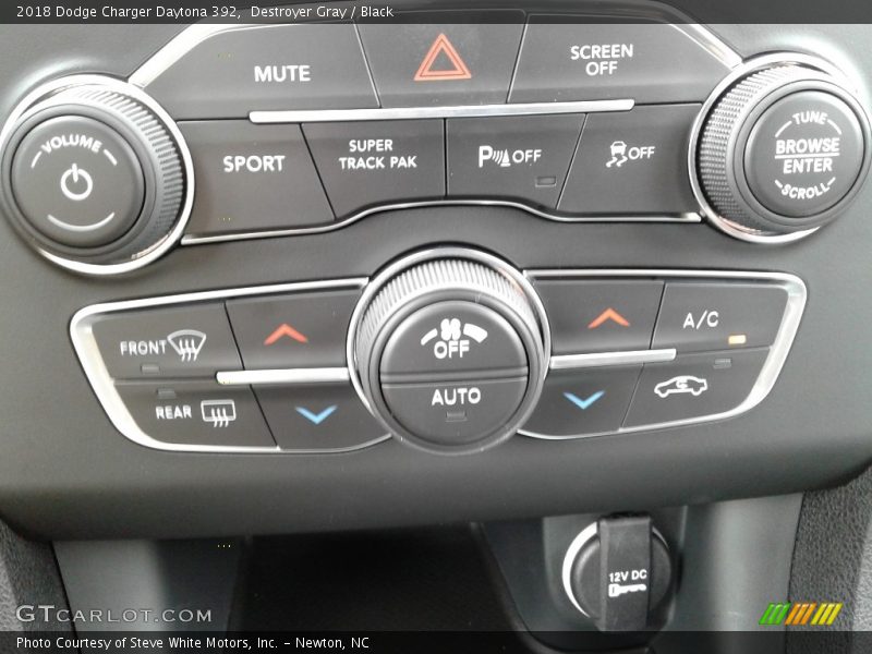 Destroyer Gray / Black 2018 Dodge Charger Daytona 392