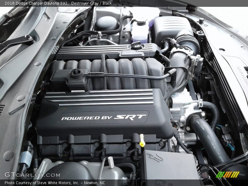 Destroyer Gray / Black 2018 Dodge Charger Daytona 392