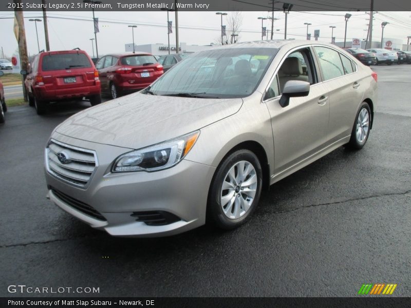 Tungsten Metallic / Warm Ivory 2015 Subaru Legacy 2.5i Premium