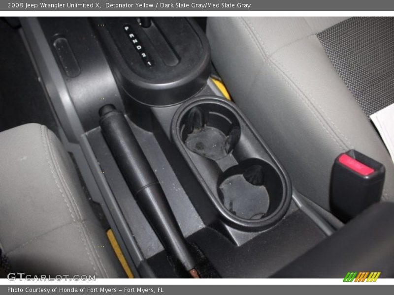 Detonator Yellow / Dark Slate Gray/Med Slate Gray 2008 Jeep Wrangler Unlimited X
