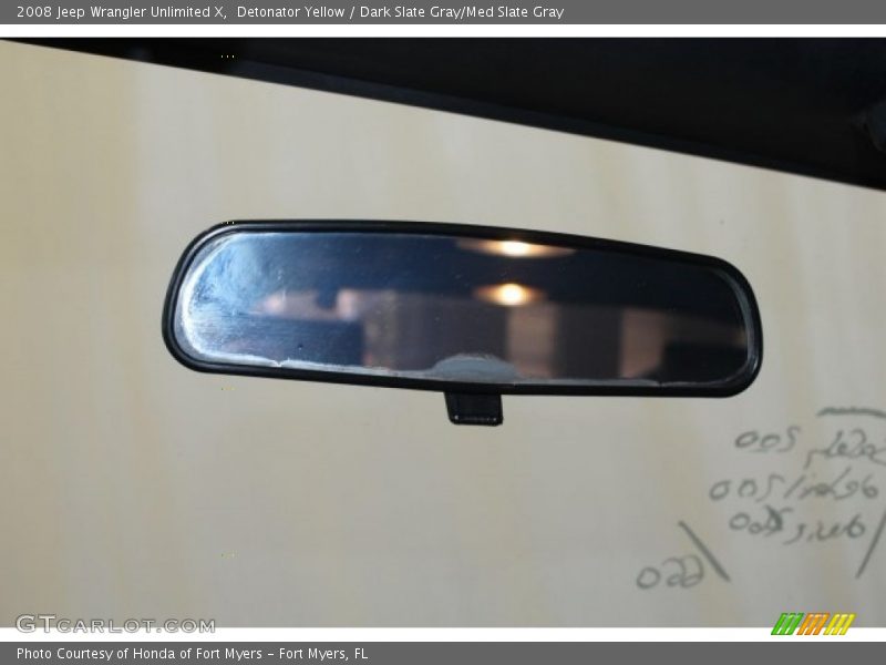 Detonator Yellow / Dark Slate Gray/Med Slate Gray 2008 Jeep Wrangler Unlimited X