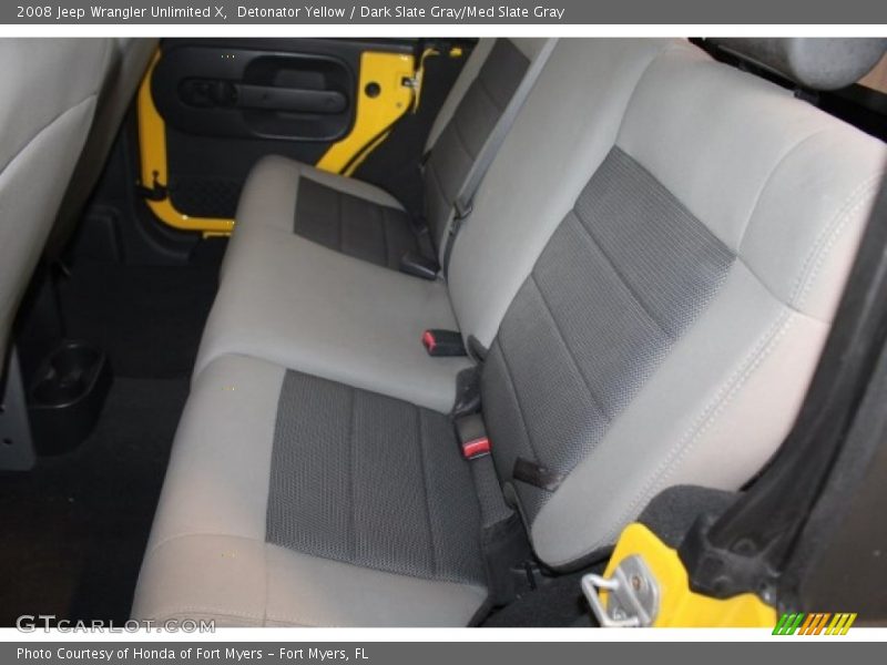 Detonator Yellow / Dark Slate Gray/Med Slate Gray 2008 Jeep Wrangler Unlimited X