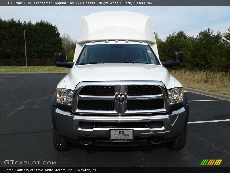 Bright White / Black/Diesel Gray 2018 Ram 4500 Tradesman Regular Cab 4x4 Chassis