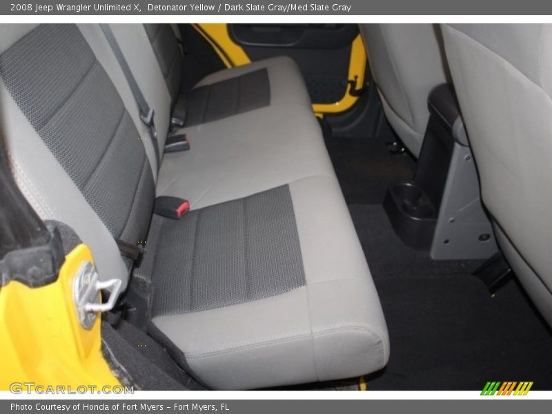 Detonator Yellow / Dark Slate Gray/Med Slate Gray 2008 Jeep Wrangler Unlimited X
