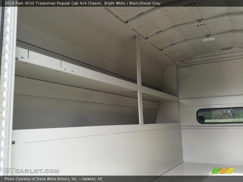 Bright White / Black/Diesel Gray 2018 Ram 4500 Tradesman Regular Cab 4x4 Chassis