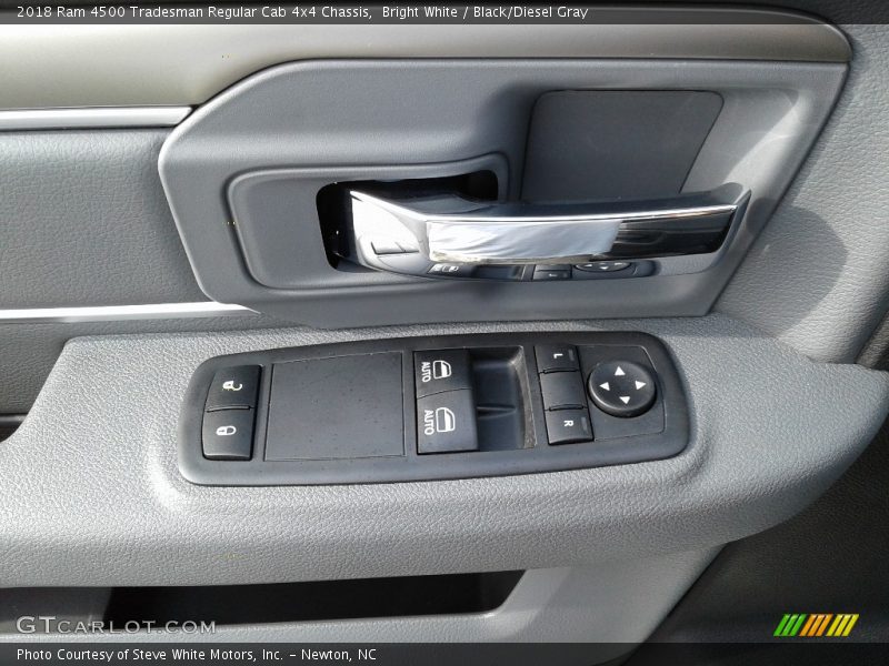 Bright White / Black/Diesel Gray 2018 Ram 4500 Tradesman Regular Cab 4x4 Chassis