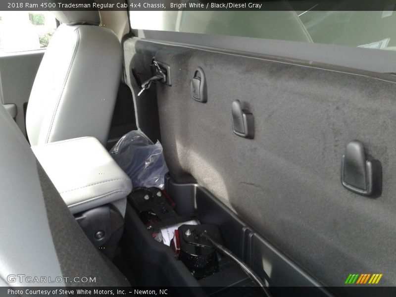 Bright White / Black/Diesel Gray 2018 Ram 4500 Tradesman Regular Cab 4x4 Chassis
