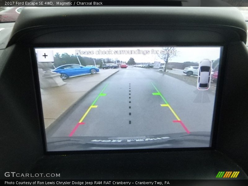 Magnetic / Charcoal Black 2017 Ford Escape SE 4WD