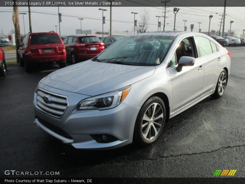 Ice Silver Metallic / Slate Black 2016 Subaru Legacy 3.6R Limited