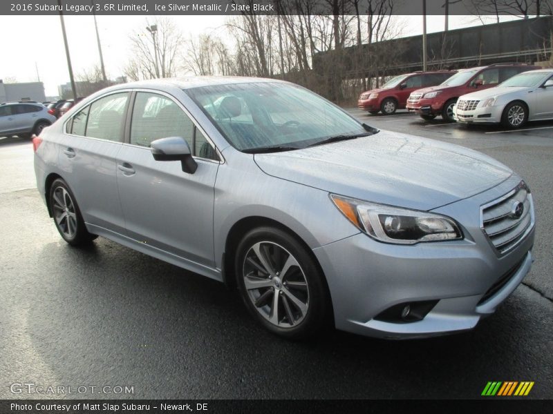 Ice Silver Metallic / Slate Black 2016 Subaru Legacy 3.6R Limited