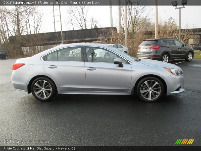 Ice Silver Metallic / Slate Black 2016 Subaru Legacy 3.6R Limited