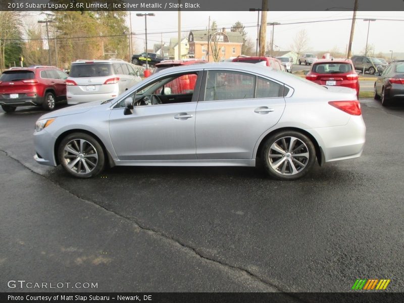 Ice Silver Metallic / Slate Black 2016 Subaru Legacy 3.6R Limited