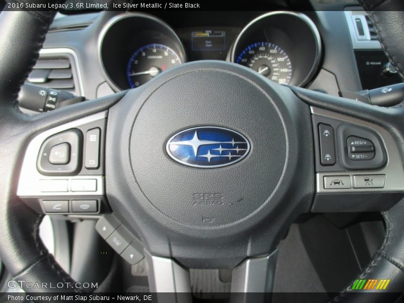 Ice Silver Metallic / Slate Black 2016 Subaru Legacy 3.6R Limited