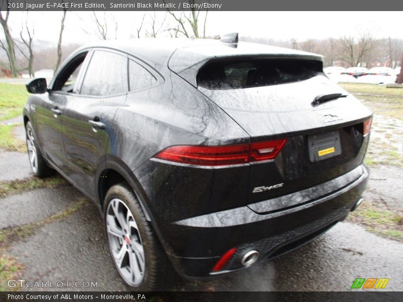 Santorini Black Metallic / Ebony/Ebony 2018 Jaguar E-PACE First Edition