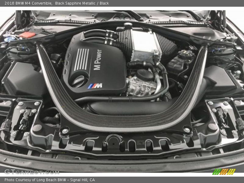  2018 M4 Convertible Engine - 3.0 Liter M TwinPower Turbocharged DOHC 24-Valve VVT Inline 6 Cylinder