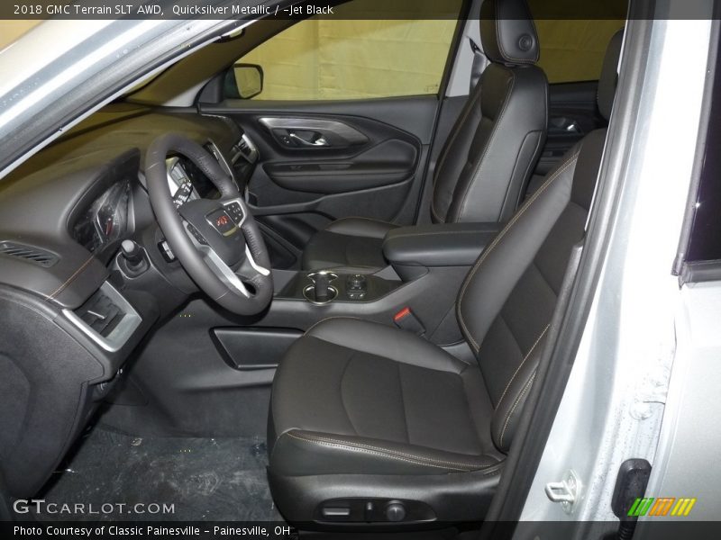 Quicksilver Metallic / ­Jet Black 2018 GMC Terrain SLT AWD
