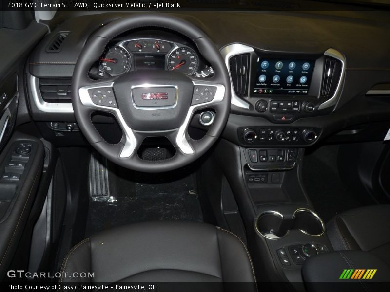Quicksilver Metallic / ­Jet Black 2018 GMC Terrain SLT AWD