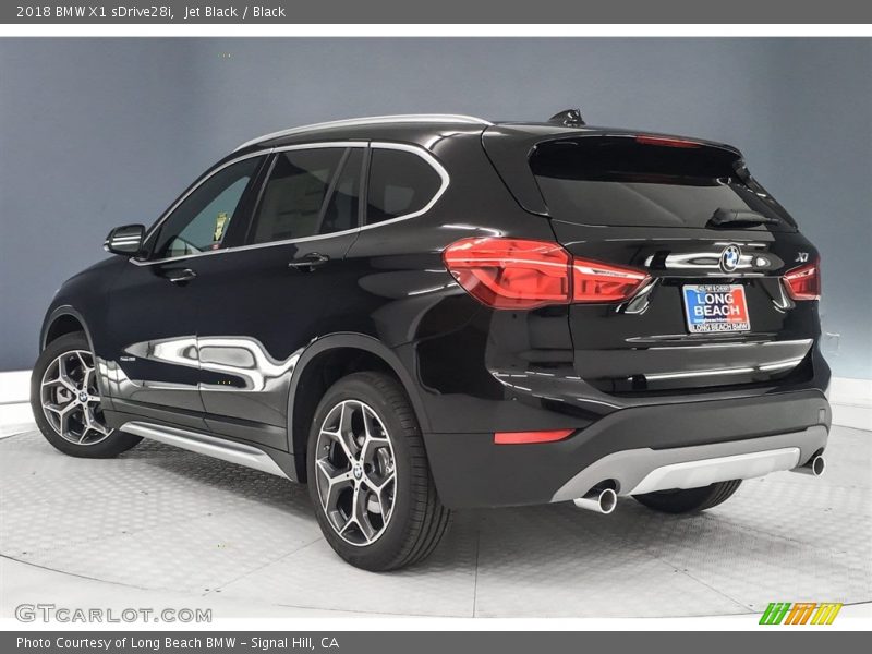 Jet Black / Black 2018 BMW X1 sDrive28i