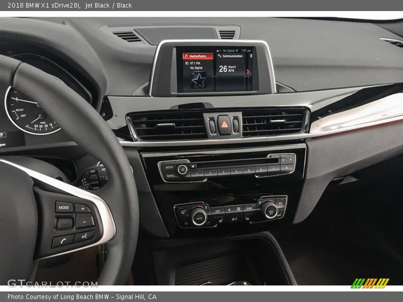 Jet Black / Black 2018 BMW X1 sDrive28i