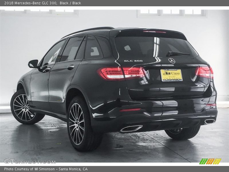 Black / Black 2018 Mercedes-Benz GLC 300