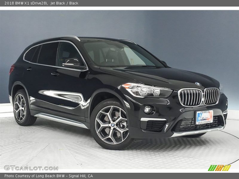 Jet Black / Black 2018 BMW X1 sDrive28i