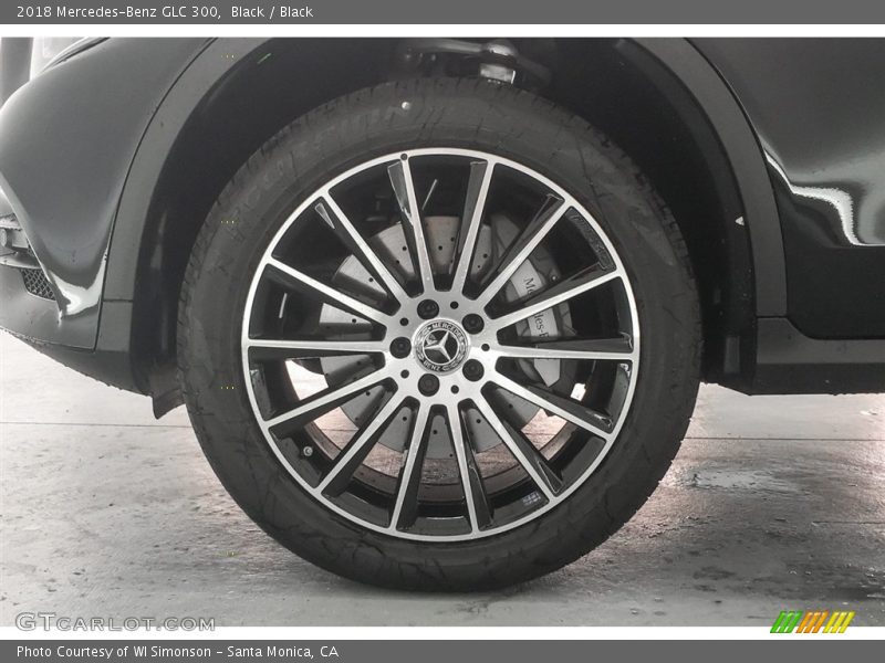 Black / Black 2018 Mercedes-Benz GLC 300