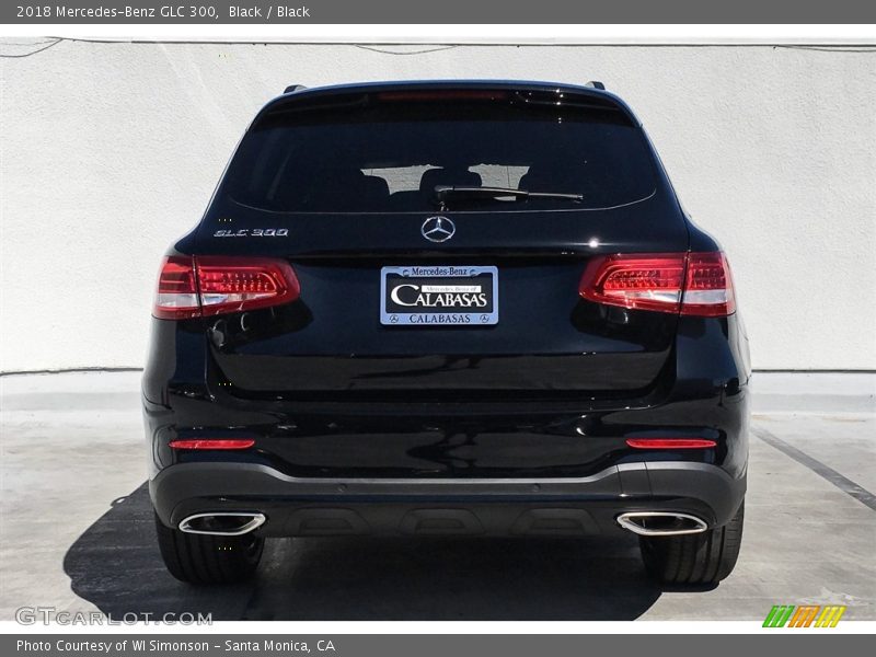 Black / Black 2018 Mercedes-Benz GLC 300