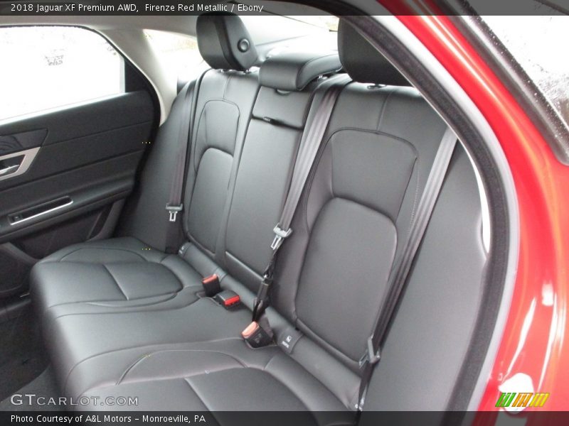 Firenze Red Metallic / Ebony 2018 Jaguar XF Premium AWD