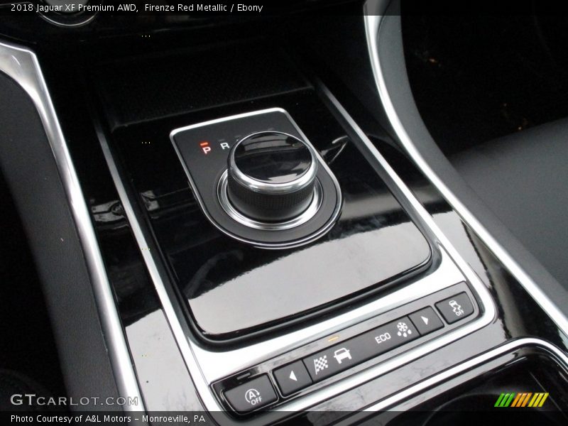 Firenze Red Metallic / Ebony 2018 Jaguar XF Premium AWD