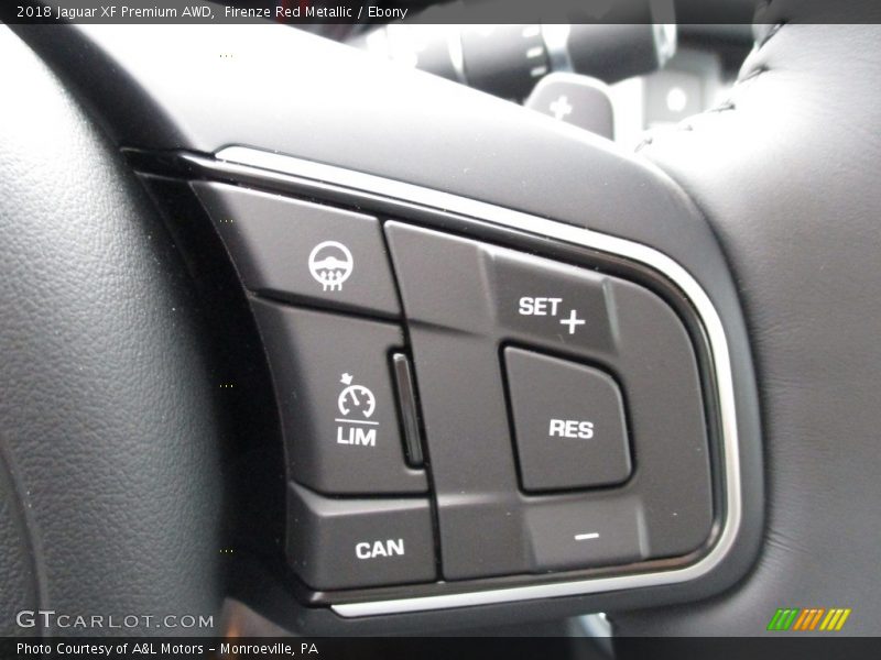 Firenze Red Metallic / Ebony 2018 Jaguar XF Premium AWD