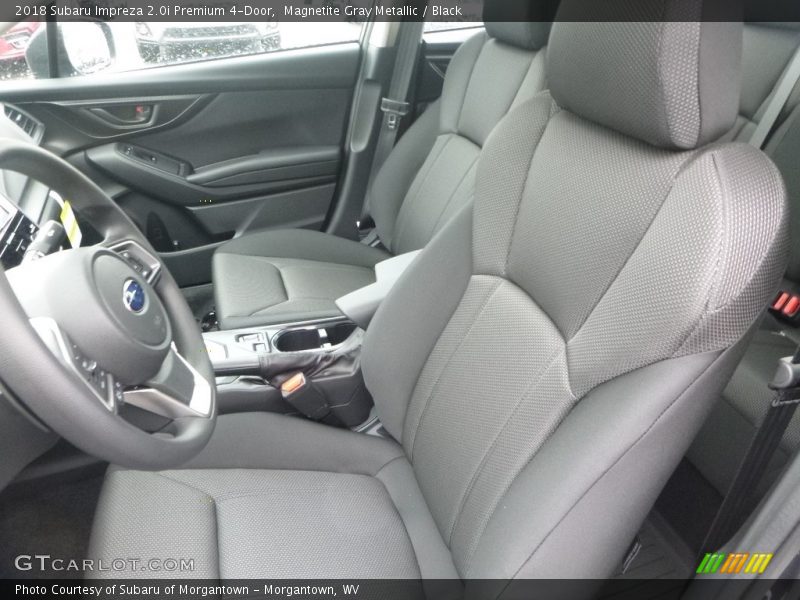 Magnetite Gray Metallic / Black 2018 Subaru Impreza 2.0i Premium 4-Door