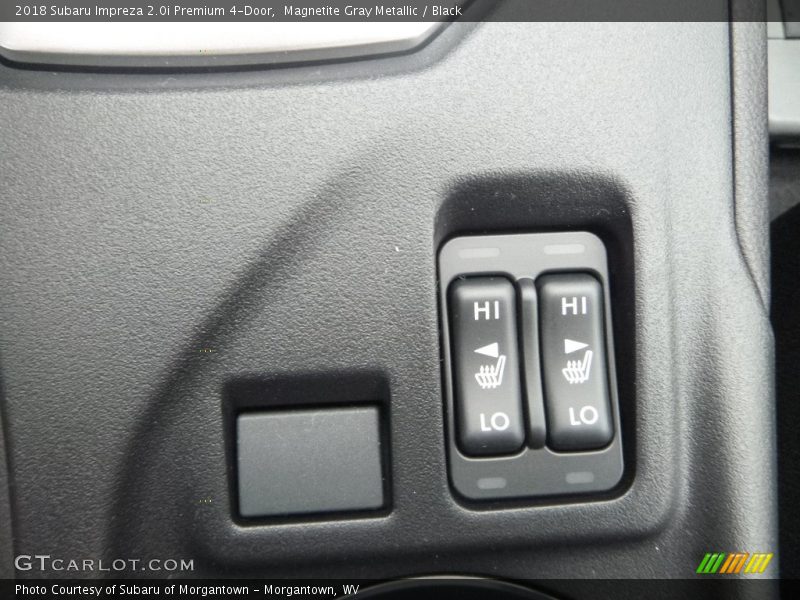 Magnetite Gray Metallic / Black 2018 Subaru Impreza 2.0i Premium 4-Door