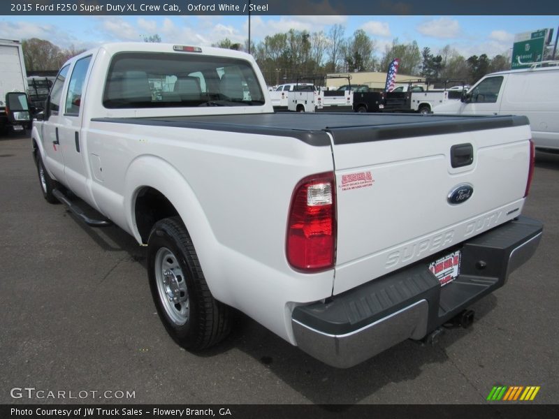 Oxford White / Steel 2015 Ford F250 Super Duty XL Crew Cab