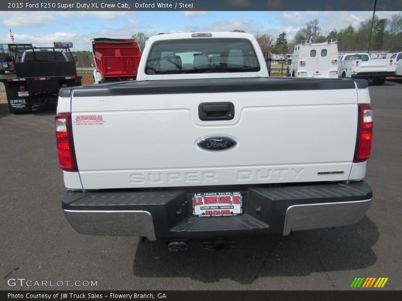 Oxford White / Steel 2015 Ford F250 Super Duty XL Crew Cab