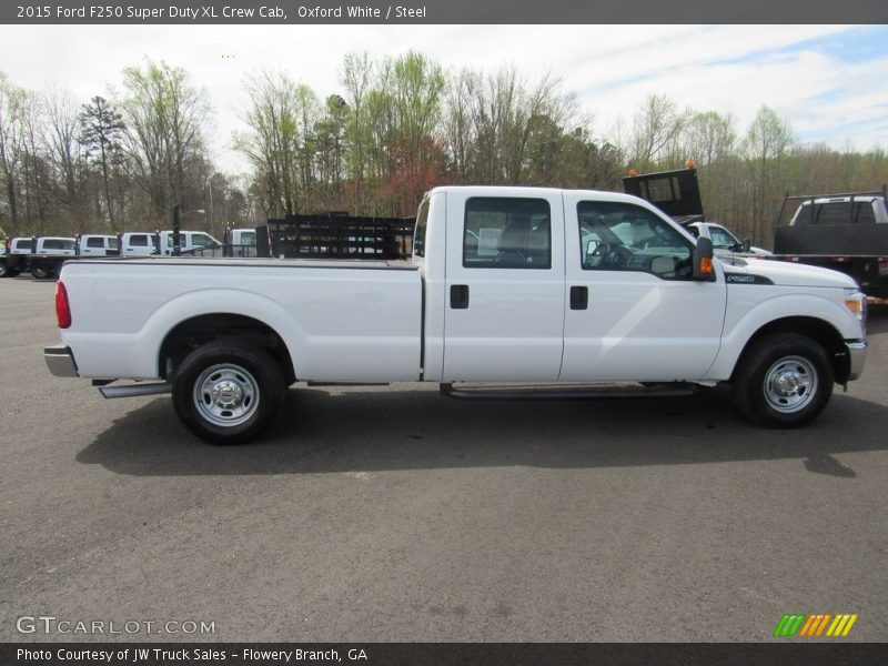 Oxford White / Steel 2015 Ford F250 Super Duty XL Crew Cab