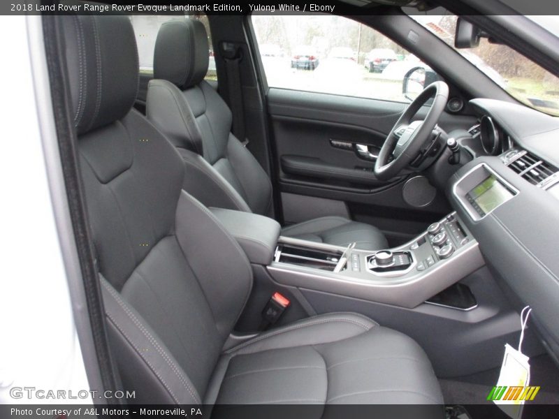 Yulong White / Ebony 2018 Land Rover Range Rover Evoque Landmark Edition