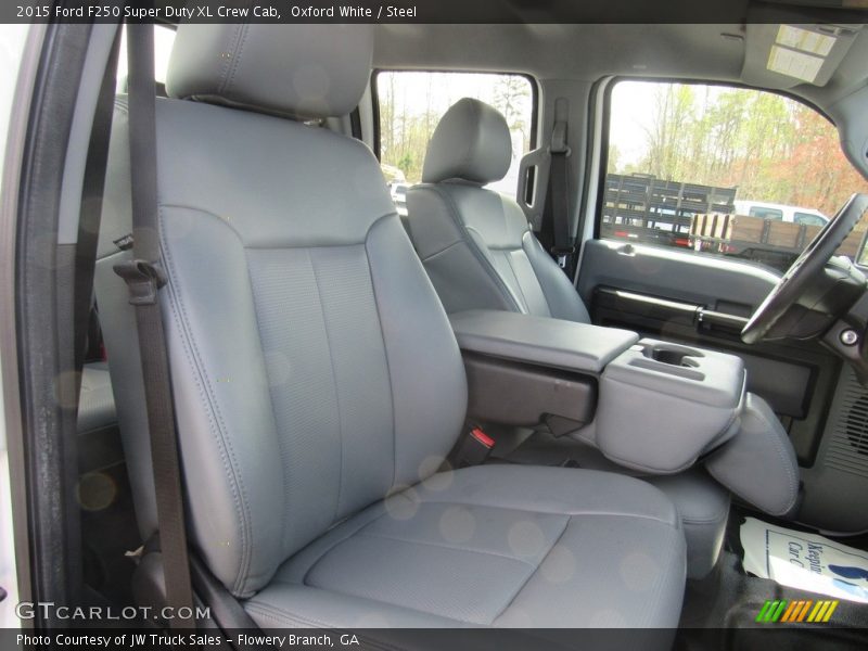 Oxford White / Steel 2015 Ford F250 Super Duty XL Crew Cab