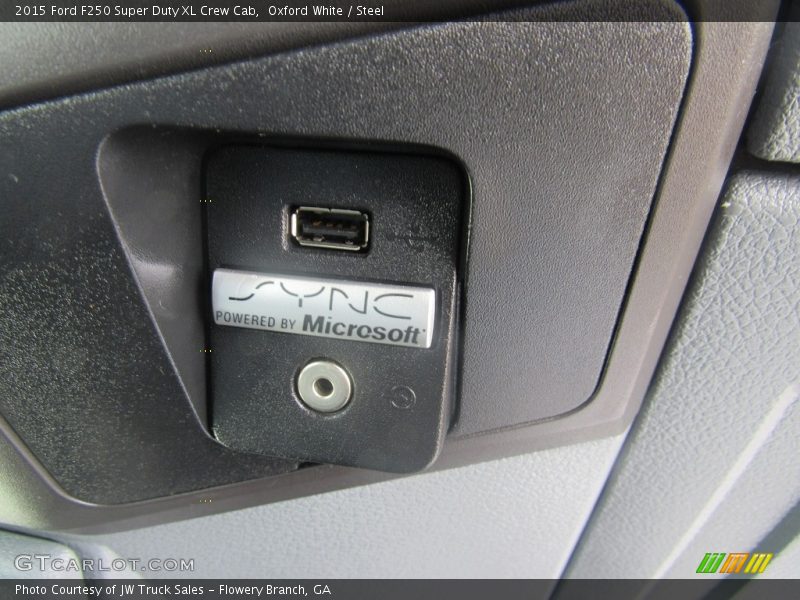 Oxford White / Steel 2015 Ford F250 Super Duty XL Crew Cab