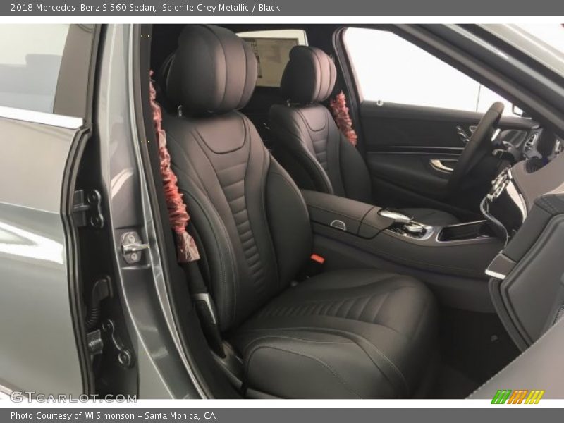 Selenite Grey Metallic / Black 2018 Mercedes-Benz S 560 Sedan