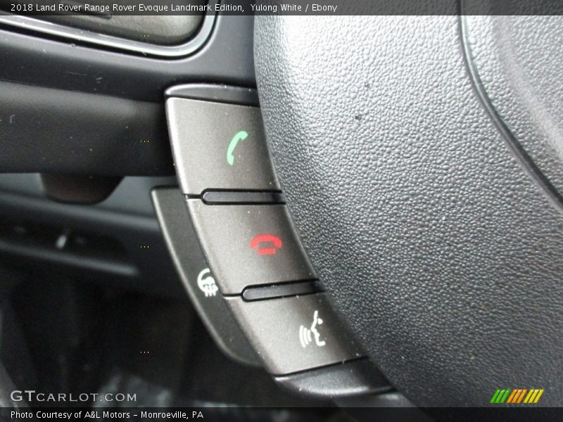 Yulong White / Ebony 2018 Land Rover Range Rover Evoque Landmark Edition